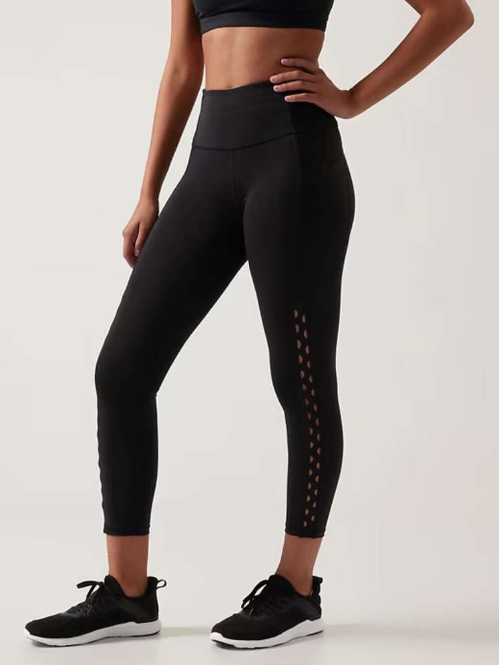 Athleta Ultimate Stash Craft 7/8 Tight Black Size M